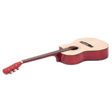 Karrera Acoustic Cutaway 40in Guitar - Natural ACG40-NAT