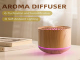 Humidifiers - Aromatherapy Humidifier - 300ml Diffuser - Air Humidifier - Room Humidifier - 7-Color V1188-MS-313-0700