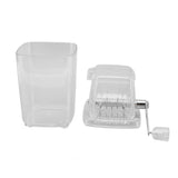 Hand Cranked Ice Crusher Clear Rustproof Multifunctional Manual Ice Crusher for Home Kitchen V1294-YM0523-3113220055511