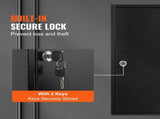 200-Key Cabinet, Key Lock Box Adjustable Racks, Security Key Storage Box Steel, Key Organizer V952-YCAQJHS200PCPVII5V0