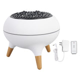 Flame Aromatherapy Diffuser Humidifier 7 Colors Light Essential Oil Diffuser with Timer and Remote V1294-YM0901-3113240359112