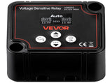 Dual Battery Isolator, 12V 140 Amp, Manual and Automatic VSR Voltage Sensitive Relay with LCD V952-SDCGLJDQDJQSIRD88001V9