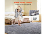 Indoor Plush Area Rugs, 2.44 x 3.05m Plush Carpet, Area Rugs Furry with Long Plushs Pile, Thick & V952-JXDDTSSCR8X1HTYN7001V0