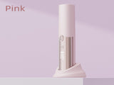 Pink 2-in-1 Wireless Hair Styler with 4 Temperature Settings, Dual Anti-Scalding & Cap - 3D Ceramic V888-ELOSUNG45372