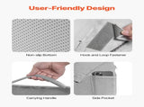 Bed Wedge Pillow for Sleeping, 3 Pcs Adjustable Orthopedic Bed Wedge Set, with Washable Cover & Foam V952-XXZKDJXXZ3JTPE38X001V0