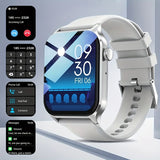 Smart Watch 1.83-Inch Screen Wireless Call Wireless Music Voice Control Sports - Black - Size 001 V1106-960-65582-BLK-001