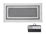 Large Outdoor Rug 275x365cm Weatherproof Plastic Weave Mat Washable Outside Solid Carpet Easy Care V985-OUTDOORRUG