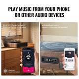 Bluetooth Vinyl Record Player 3-Speed Belt Driven Turntable 10W Speakers V952-LSJ22S000000P01V0V3