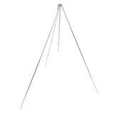 4 Section Campfire Tripod Portable Aluminum Alloy Hanging Pot Tripod for Outdoor V1294-YM0523-3111210336011