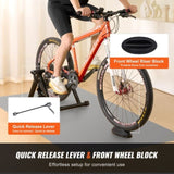Bike Trainer Stand, Fluid Stationary Bike Stand for 26"-29" Wheels, Noise Reduction Fluid Flywheel, V952-XLJLTPTDJBD0F1RZUV0
