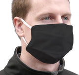 6x Tigerplast Fabric Face Mask Washable Reusable Mask Protect Cover - Black V563-TIGERPLAST_ADULT_BLK-6PCS