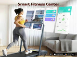 Everfit Treadmill Electric Walking Pad Incline Under Desk 380mm Grey TMILL-380H-INC-GR