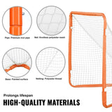 Lacrosse Goal, 1.2 mx 1.2 m Small Kids Lacrosse Net, Folding Portable Lacrosse Goal with Carry Bag, V952-ZQGQQMTJK44Y29337V0