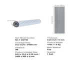 Boat Flooring, EVA Foam Boat Decking 94.5" x 35.4", Non-Slip Self-Adhesive Flooring, 23.2 sq.ft V952-CBZZFHPMDDHSS4TPHV0