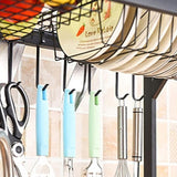 85cm Dish Drying Rack Drainer Over Sink Steel Cup Cutlery Organizer 2 Tier V63-839371
