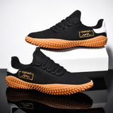 Men's Sneakers Barefoot Lightweight Shoes V213-SNFF07-A-BLK44