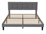 Levede Bed Frame Upholstered Platform Mattress Base Double BF1078-D-AU