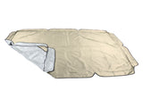 Outdoor Swing Canopy Waterproof Porch Top Cover Replacement UV Proof for Patio Yard Chair Beige V1294-YM0718-3111220247513