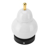 Pear Gourd Table Lamp Touch Control Stepless Dimmable 3 Light Modes Cordless Rechargeable Desk Lamp V1294-YM0901-3119240084911