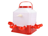 Automatic Poultry Waterer Multifunctional Large Capacity 8 Bowls Poultry Waterer Dispenser for Farm V1294-YM0901-3111250225011
