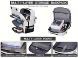 Travel Backpack Multi-Functional Backpack Convertible Backpack Shoe Compartment - Green - Size M V1347-127-09392-GRN-M