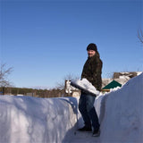 Car Folding Emergency Snow Shovel Compact Compact Snow Camping, Skiing, Snowmobiling, Avalanche V1192-AZ-W-11471