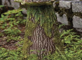 Fairy Garden Statue with Bird Feeder Lawn Resin Ornaments Garden Art Sculptures for Outdoor V1294-YM0721-10147530