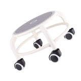 Round Rolling Low Stool Comfortable Universal Wheel Movable Mini Stool High Weight Capacity for Home V1294-YM0706-3116230016214