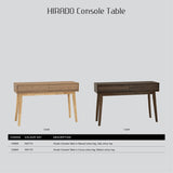 Hirado Console Hallway Table - Cocoa V656-124059