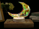 Bedroom Lamp Bedside Lamp High-color Night Dazzling Color Changing Aurora Borealis Romantic V1294-YM0901-L6884-6