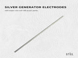 2x 7" Silver Rods 12 Gauge 99.99% High Purity Fine Soft Wire Colloidal Electrode V238-SUPDZ-21896490614864
