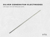 1x 7" Silver Rod 12 Gauge 99.99% High Purity Fine Soft Wire Colloidal Electrode V238-SUPDZ-31948876120144