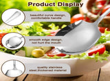 Serving Spoon Set, Stainless Steel Buffet Serving Spoons Set, Includes 3 Serving Spoons and 1 V1189-LWWAL-20260401-06902