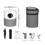 Devanti Portable Mini Video Projector 1080P Wifi Home Theater HDMI Carry Bag VP-150-WIFI-GW