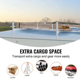 Van Roof Ladder 2 Bars Aluminum Alloy Roof Ladder Racks, 181 kg Capacity Rain-Gutter Van Roof V952-XSHCH24006775RD9SV0