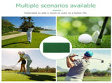 Portable Foldable Golf Turf Mat for Indoor and Backyard Practice - Green Putting V1366-AZ2-W-17240