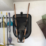 Wheelbarrow Storage Bracket - 90 Lbs Capacity, Heavy Duty Storage Hook for Most Wheelbarrows Designs V1192-AZ-W-20826