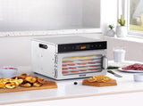 Food Dehydrator Machine, 6 Stainless Steel Trays, 400W Electric Food Dryer with Adjustable V952-SGHGJ400W6G01Z5W8V3