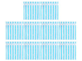 10Pcs/Set 12C Vacuum Storage Bag Space Saving Compressed Bag with 3.5cm Thread Air Inlet 70 x 100 cm V1294-YM0721-3113200209812