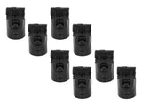 8 Sets 28mm T Shape Pipe Clamp with Bolts and Nuts Metal End Rail Clamps for Chain Link Fence V1294-YM0901-3114240088811