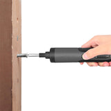3.6V Li-ion Cordless Electric Screwdriver Set with 24 Bits, LED Light, and Torque Adjustment, 250rmp V888-ELOSUNG15408