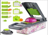 Vegetable Chopper, Pro Onion Chopper, Multifunctional 16 in 1 Food Chopper, Kitchen Vegetable Slicer V1192-AZ-W-31093