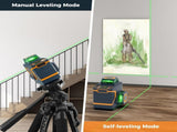 CIGMAN Green Laser Level 3 x 360&deg, Self-Leveling Construction Laser CM701SE V413-CM701SE