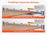 330mm Vinyl Floor Cutter, 16mm Thick Laminate Flooring Cutter with 15&deg/30&deg/45&deg Adjustable Angle V952-FLXQGDBQGJ13VSPVE001V0