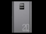KIVEE PT23 20000mAh Power Bank with Digital Display Black V28-ELEKIVPT23