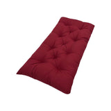 Swing Bench Seat Cushion, 39.4x19.7in Water-Resistant Outdoor and Indoor Patio Chair Pad, Polyester V1370-AZ4-10627