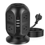 12-in-1 Tower Power Strip with USB V1142-LP601099883618486