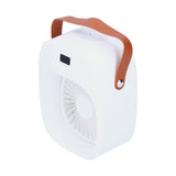 Adjustable Electric Fan Portable Spray Humidification Electric Fan for Home Outdoor DormitoryWhite V1294-YM0721-3113210056411