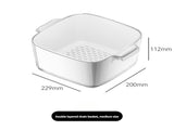 Two-Layer Drain Basket Colander - Medium Size V888-ELOSUNG10896