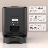 Timed Pet Feeder 2L, Programmable Portions, Washable, Battery/USB Operated V1232-CWWSQ-DS-001